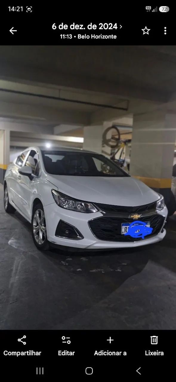 Chevrolet Cruze CRUZE LT 1.4 16V Turbo Flex 4p Aut. 2022