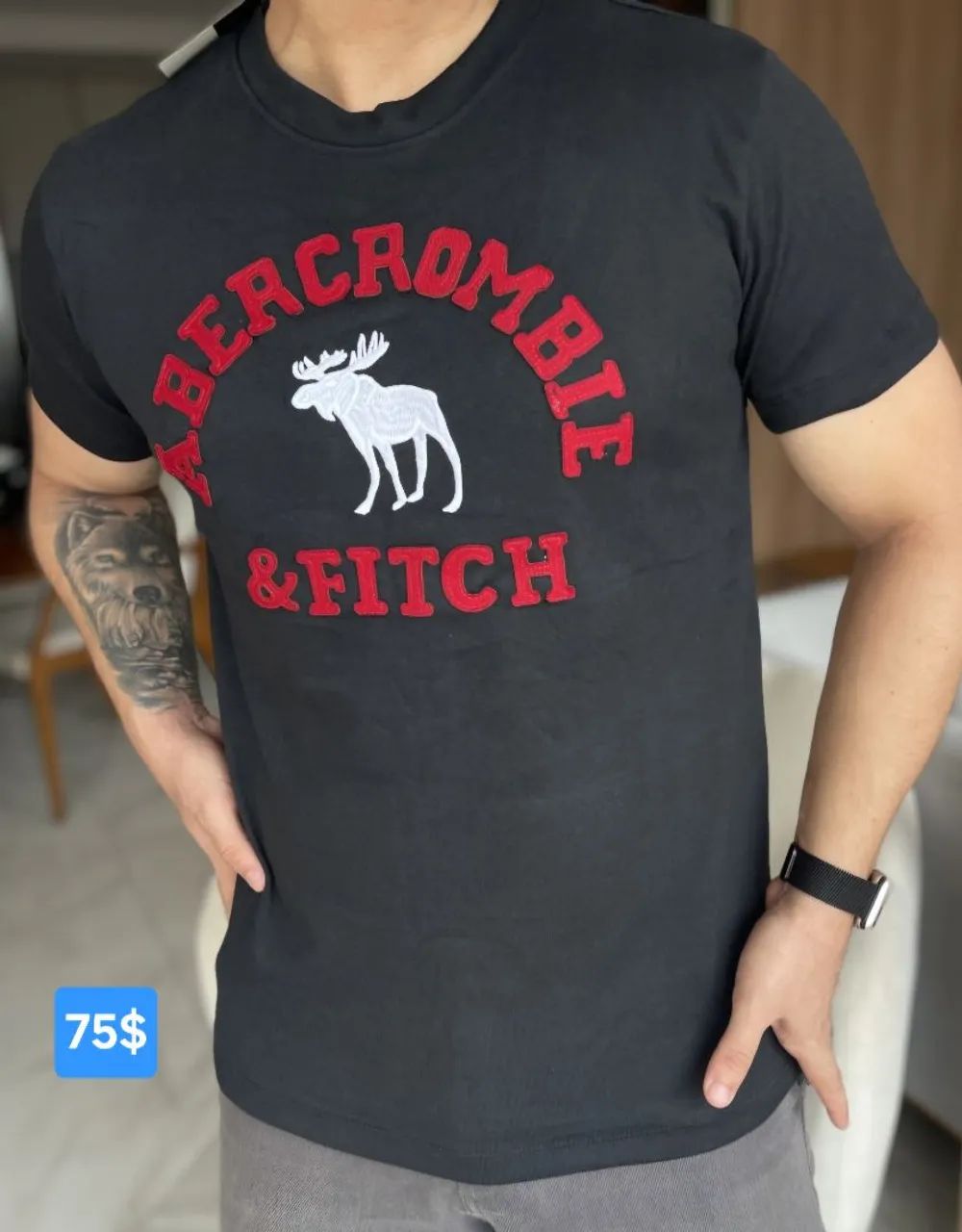 Camisa premium da Abercrombie & Fitch M  - Foto 4