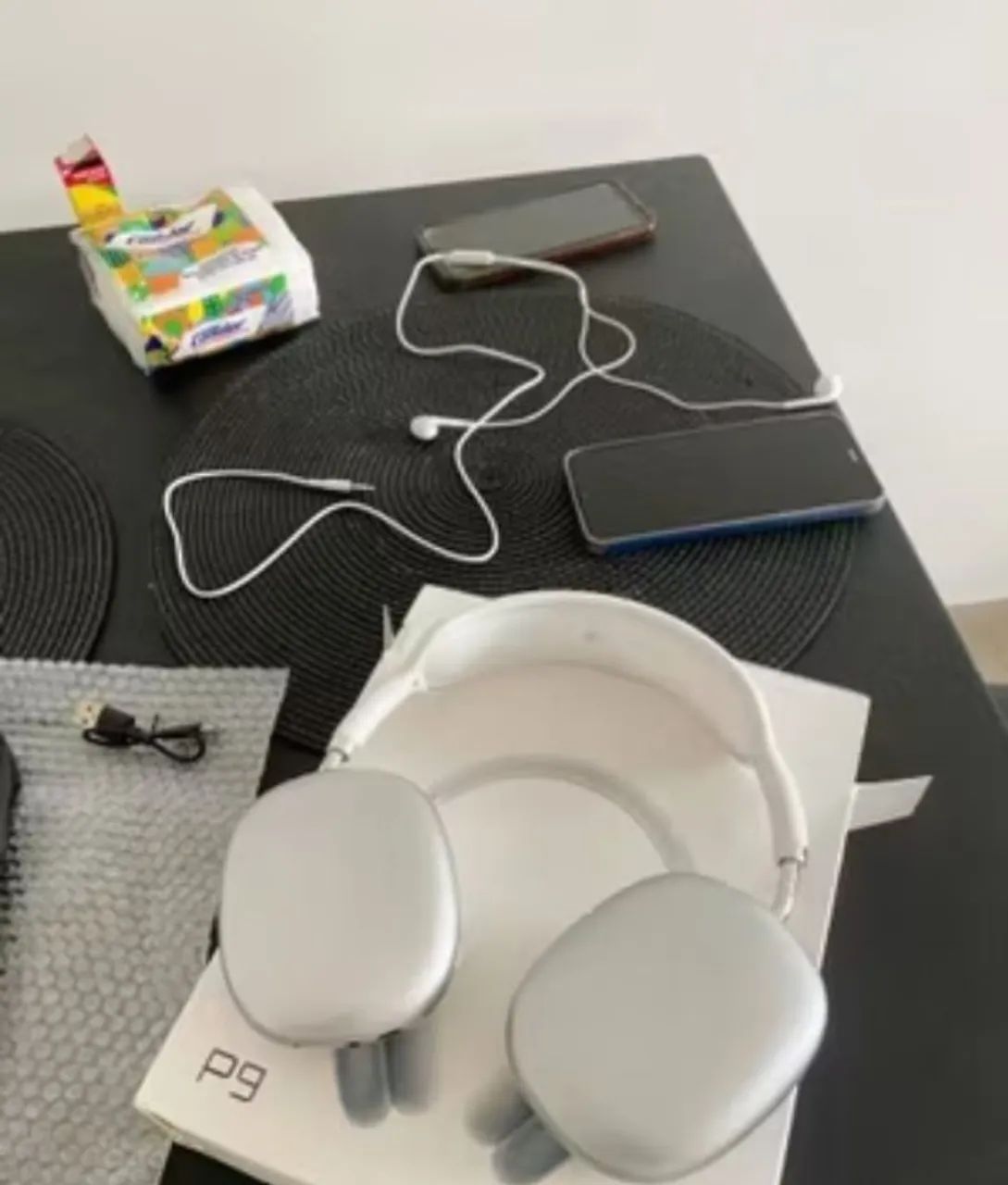FONE BLUETOOTH SEM FIO ESTILO AIRPODS MAX  - Foto 4