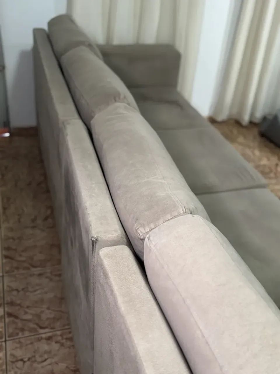 Sofá 4 Lugares - Estrutura Excelente - Foto 5