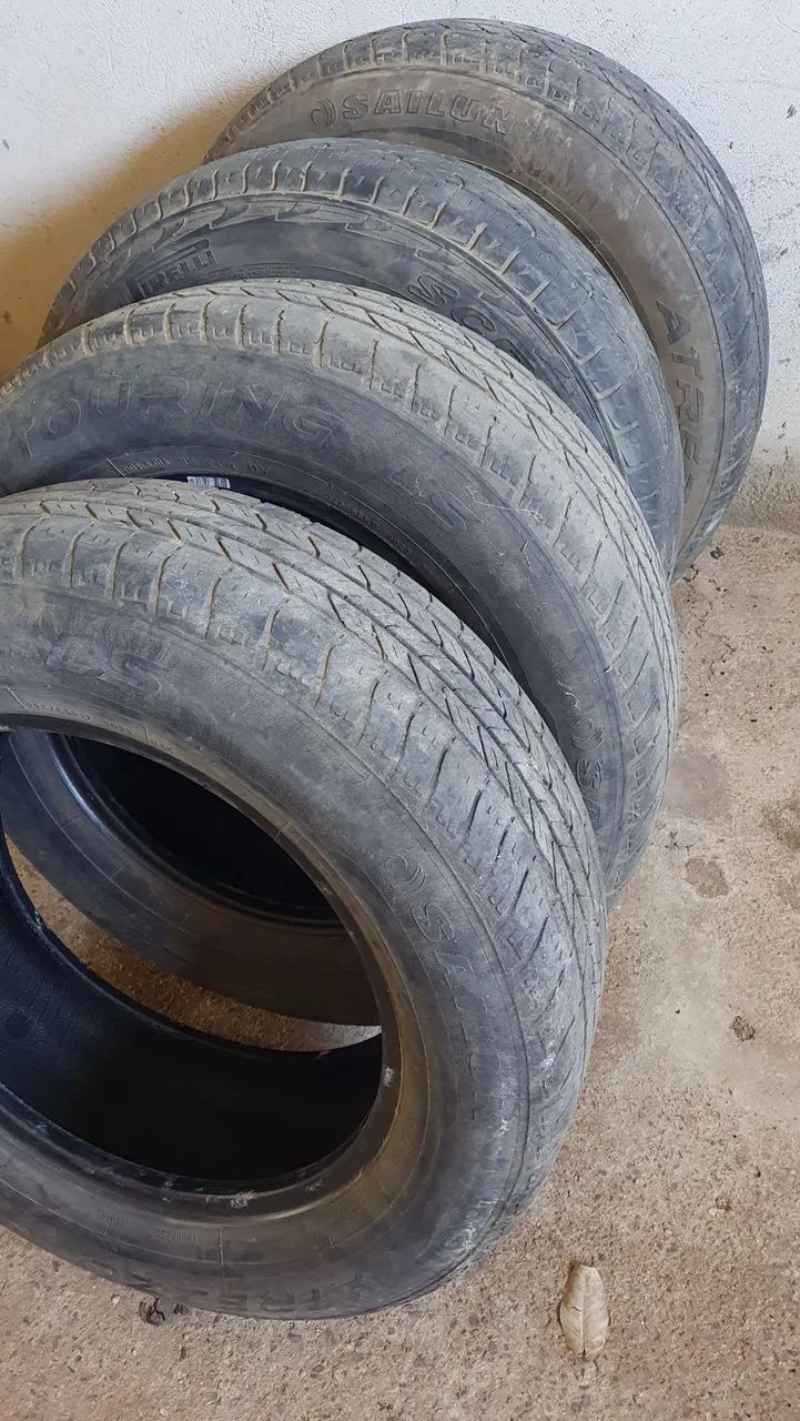 Pneu carro aro 17 199,00 reais cada  - Foto 2