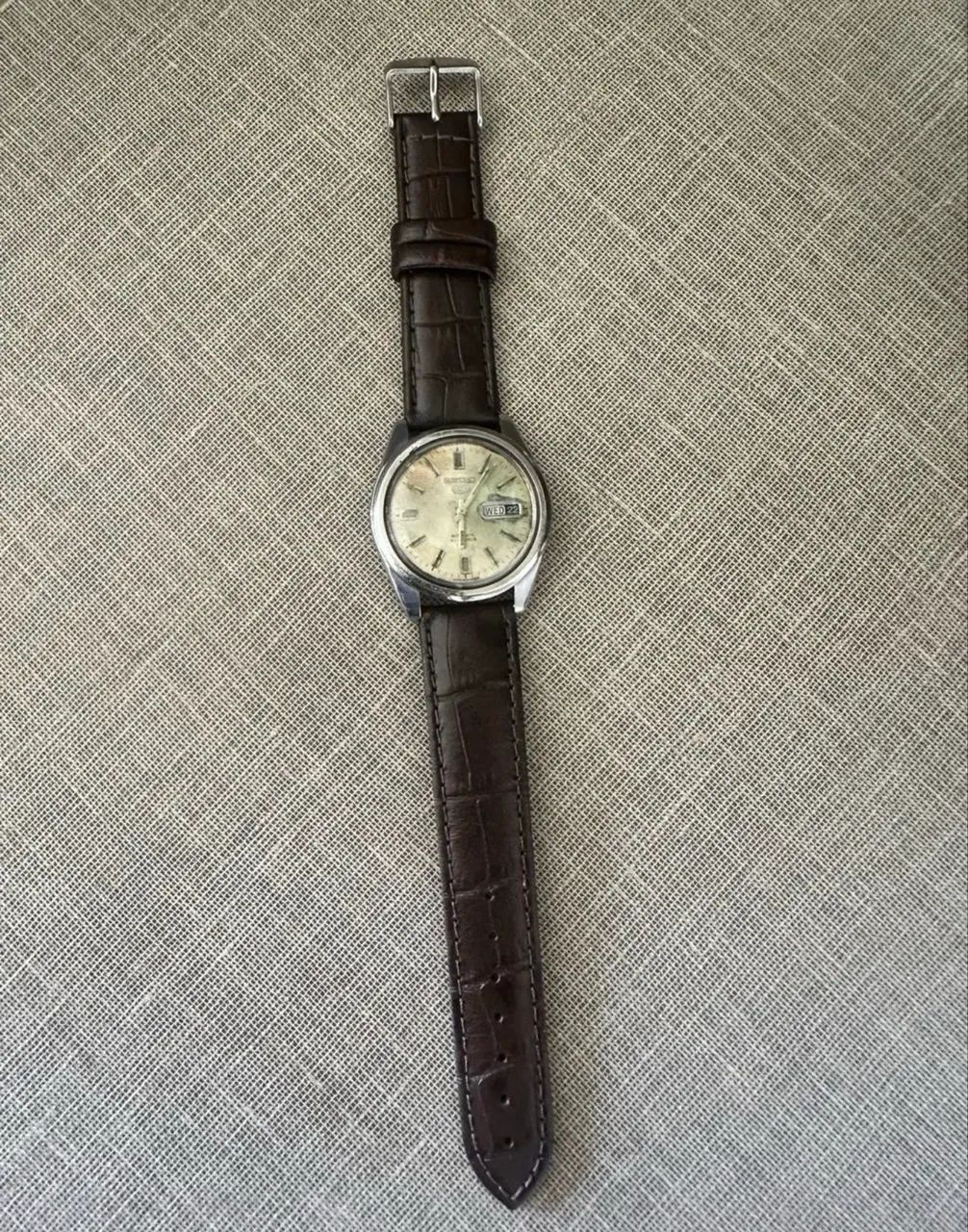RELÓGIO SEIKO 5- AUTOMATIC- 21 JEWELS - 6619-8083  - Foto 3