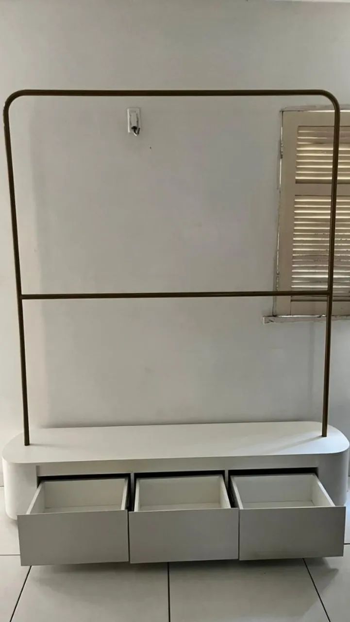 Arara para roupas  - Foto 2