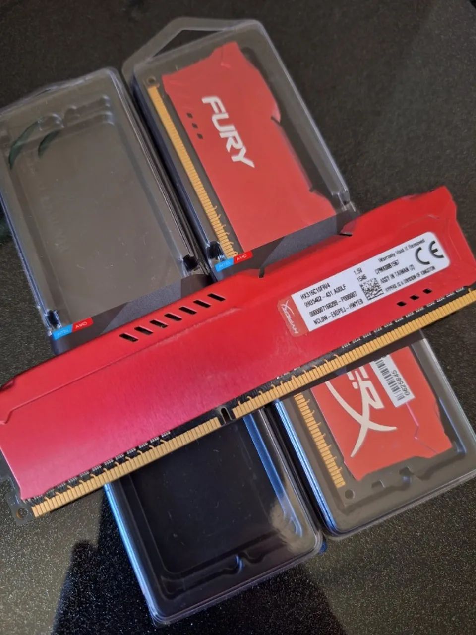 Kit processador Intel i5-4460 3.2Ghz + 8GB (2x4GB) memória RAM DDR3 Fury HiperX - Foto 4