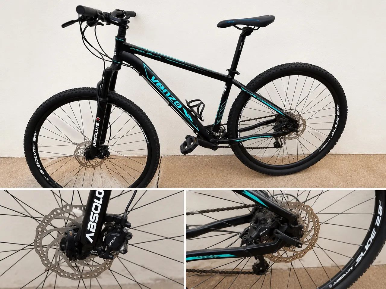 BICICLETA VENZO AQUILA ARO 29
