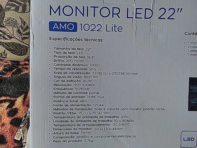 Monitor 22 Polegadas LED  Gamer  HDMI  - Foto 2