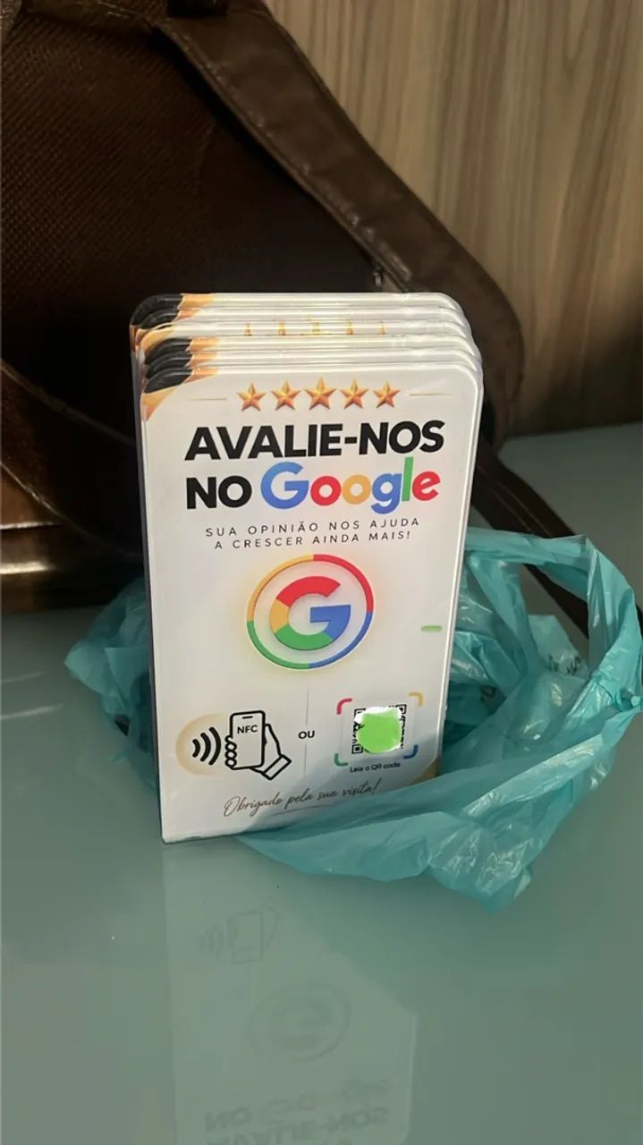 Placa De Avaliação Google com Tag aproximação  - Foto 2