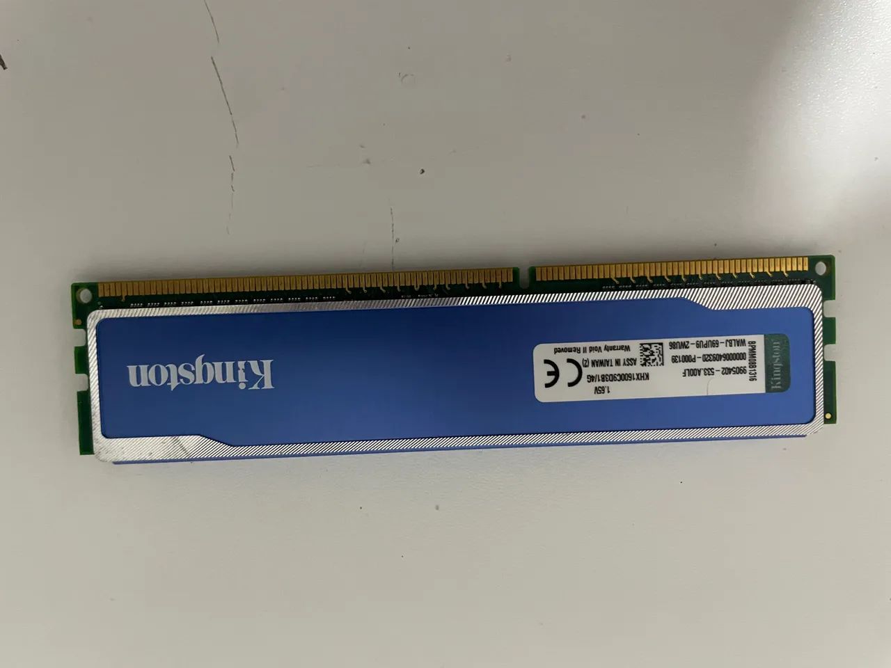 Memória ram hyperx 4gb