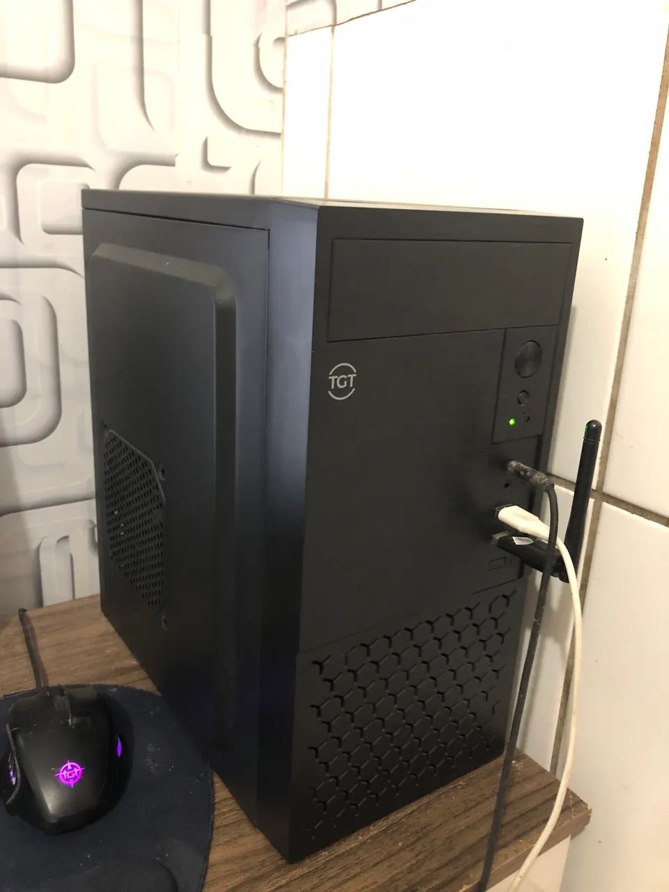 Pc completo com teclado e mouse e monitor - Foto 5