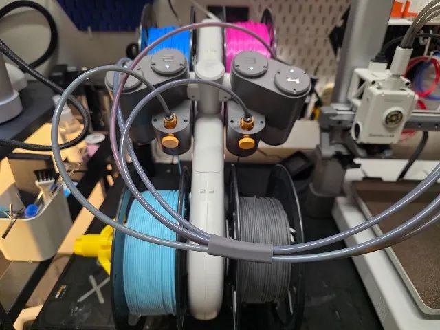 Impressora 3D Bambu Lab A1 Combo (com AMS Lite), Funcionando 100%, Caixa original + NF - Foto 4