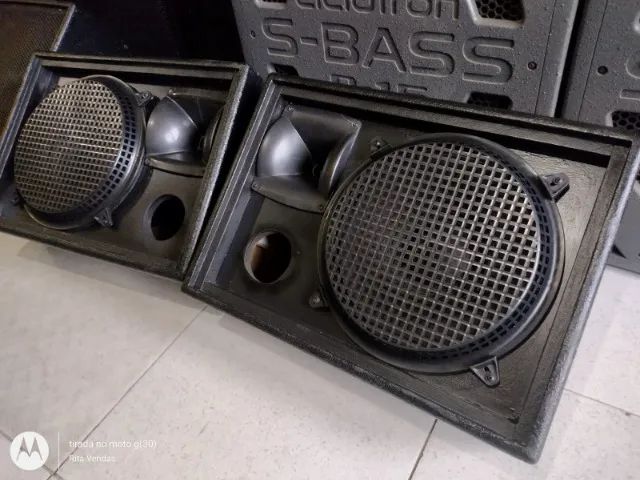 Par de retornos 12 polegadas, ambiente de pequeno e medio porte, 150w cada - Foto 4