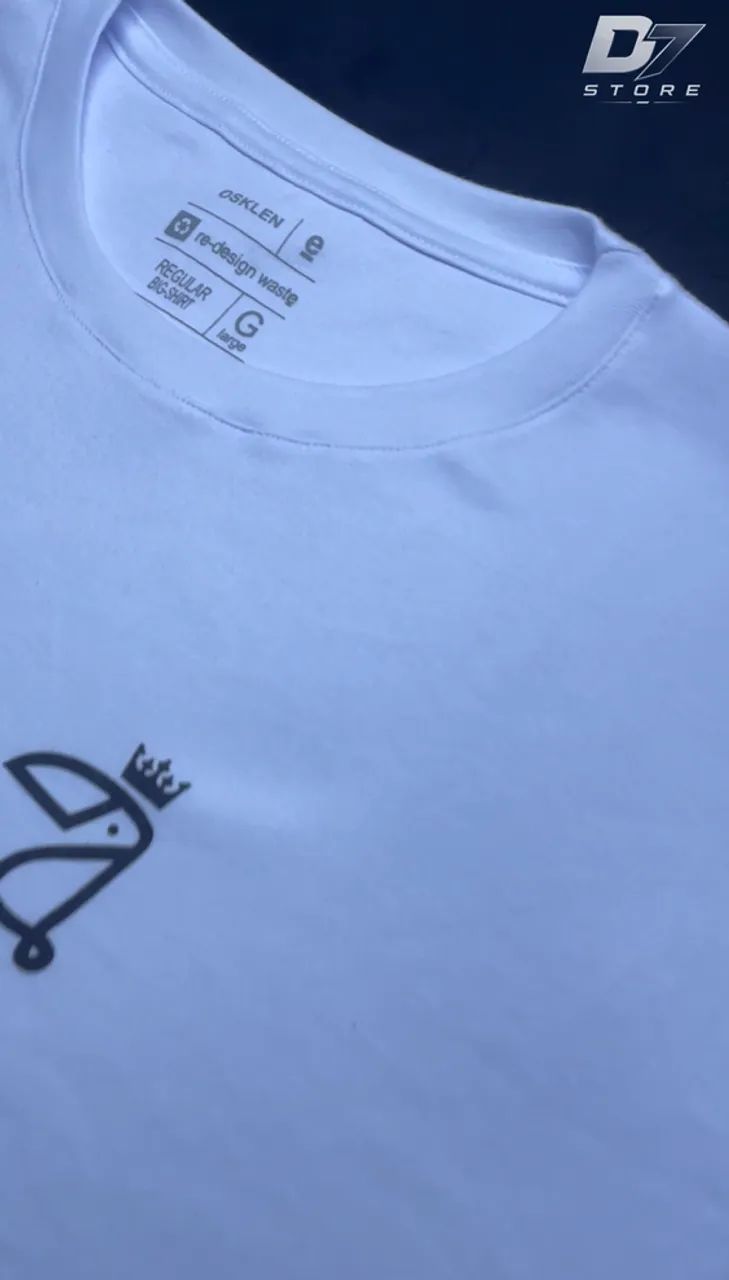 CAMISA OSKLEN PRETA e BRANCA - Foto 2