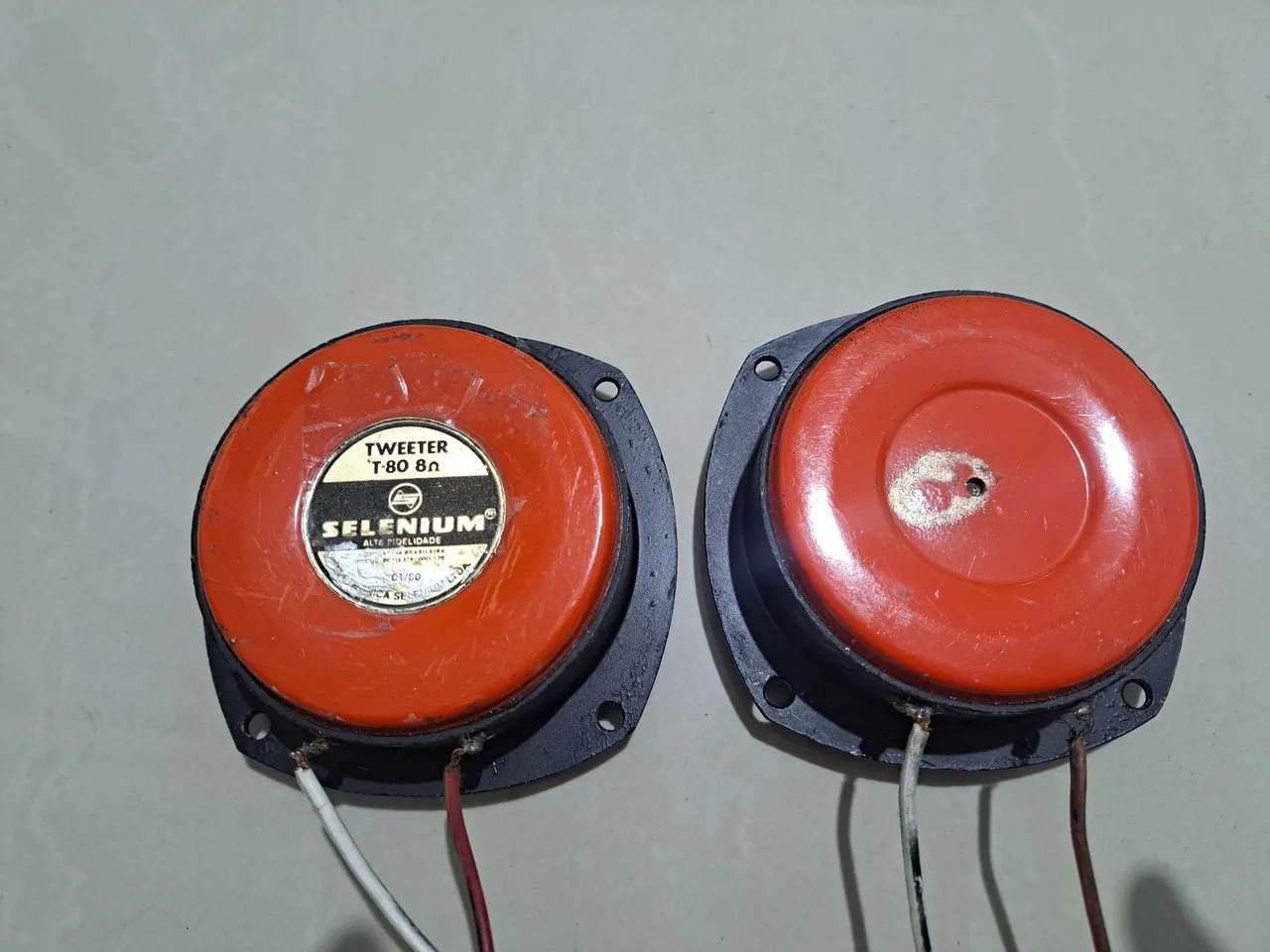 Par de Tweeter  selenium T 80. 80watts 8 ohms - Foto 4