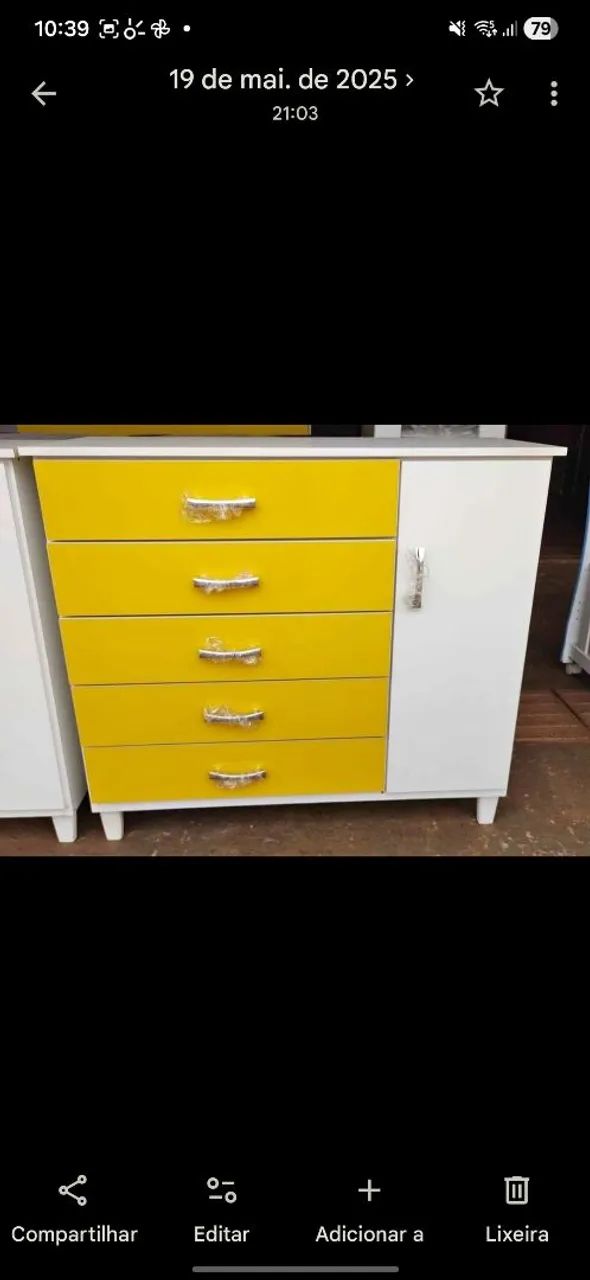 Cômoda Sapateira Adesivada  - Foto 3