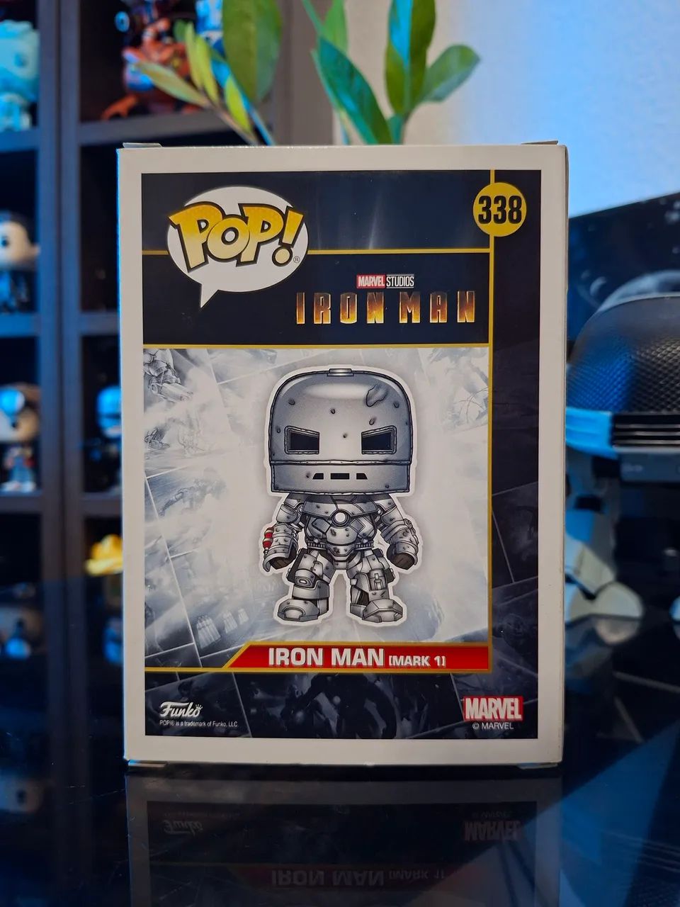 Funko Pop Marvel Studios 338 Iron Man Mark 1 Summer Convention 2018 Limited Edition  - Foto 4