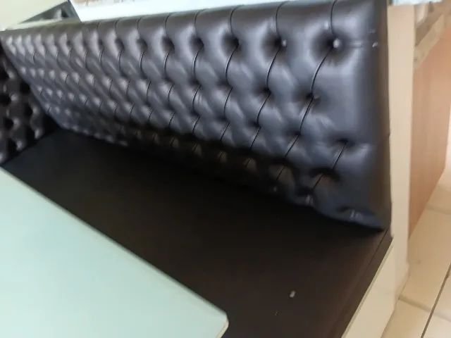 Mesa de jantar com canto alemão e 3 cadeiras - Foto 2