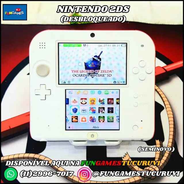 Nintendo 2DS: Desbloqueado - Foto 2