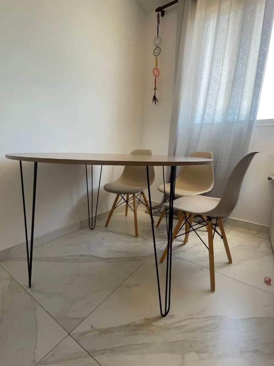 Mesa de jantar redonda SOMENTE A MESA  - Foto 2
