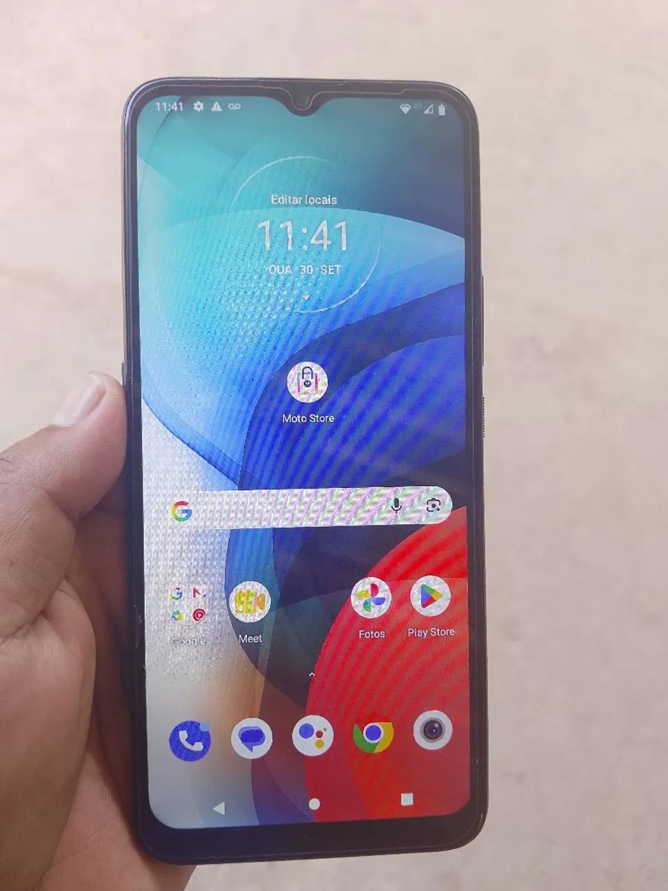 Celular Motorola moto E7 semi novo  - Foto 4