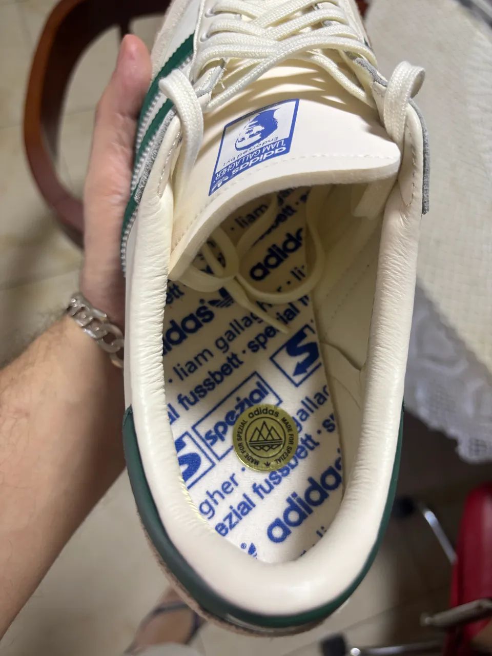 Tenis Adidas Liam Gallagher - Oasis - tamanho 45 - Foto 5