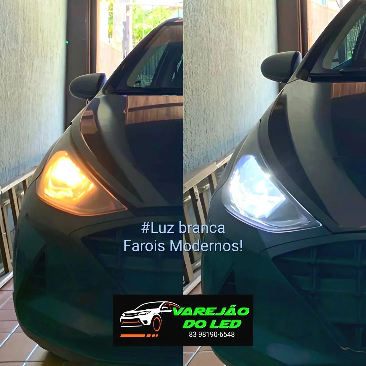 H1 H3 H4 H7 LÂMPADA SUPER BRANCA 8500K Efeito Xenon + Promoção Entrega Grátis JP! - Foto 7