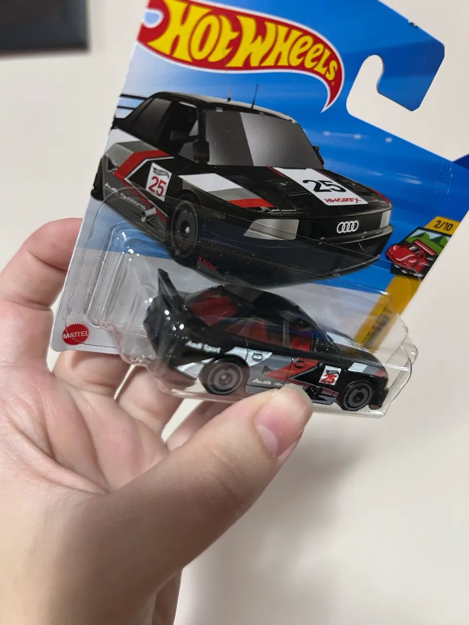 Hot Wheels Audi 90 Quattro preto - Foto 3