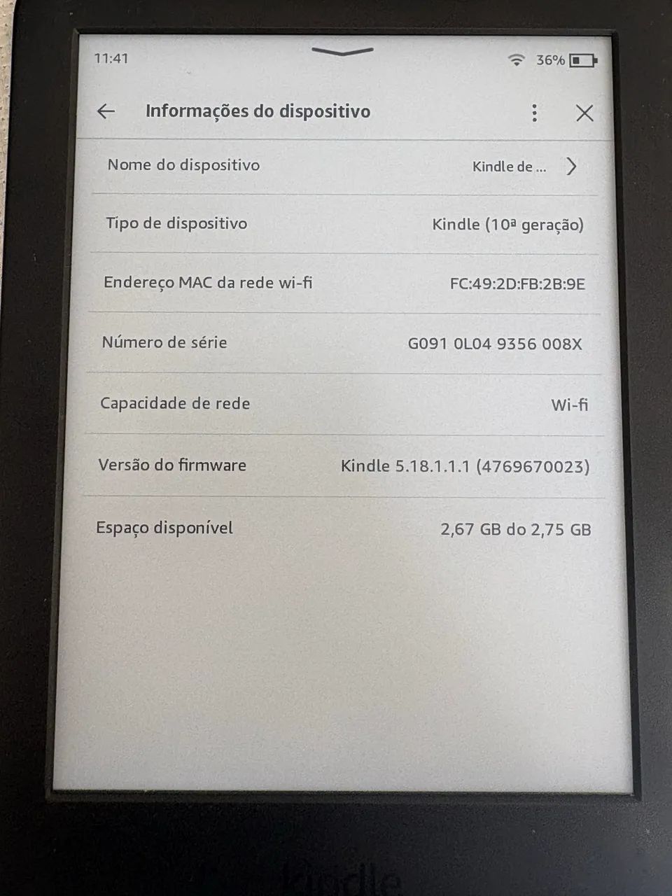 Kindle 10ª geração à venda  - Foto 3