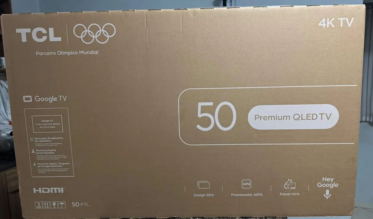 TV 50 polegadas TCL (com nota fiscal e garantia) - Foto 3