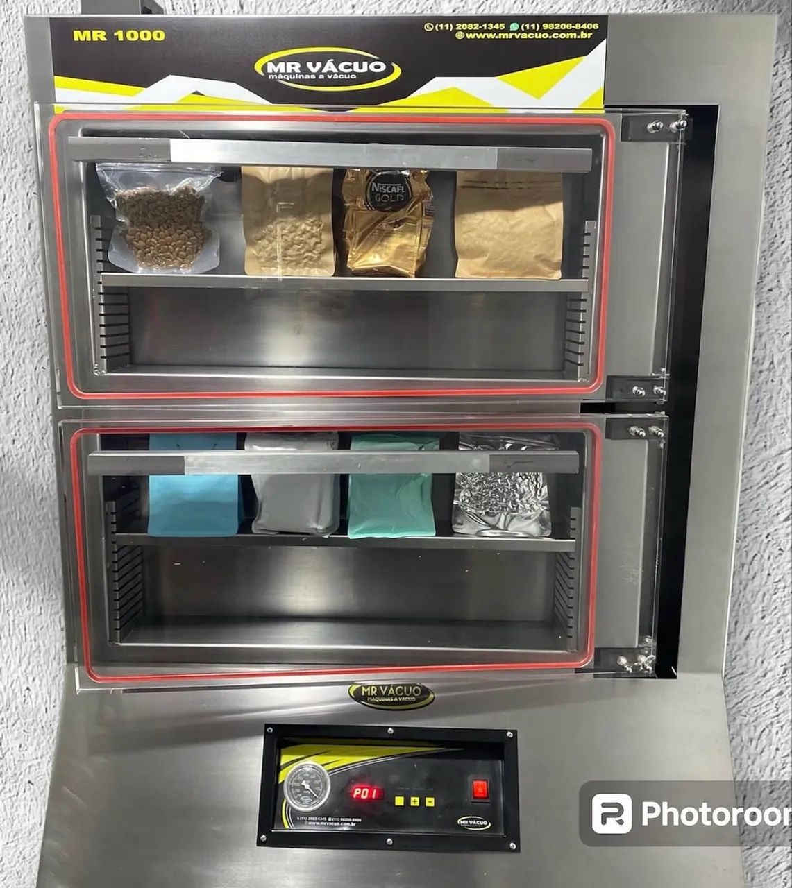 seladora a vácuo/Equipamento de alta performance para selagem a vácuo. - Foto 2