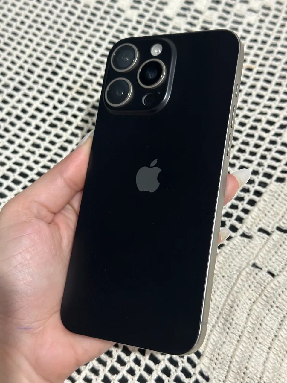 iPhone 15 pro Max 256gb vendo ou troco com volta  - Foto 4