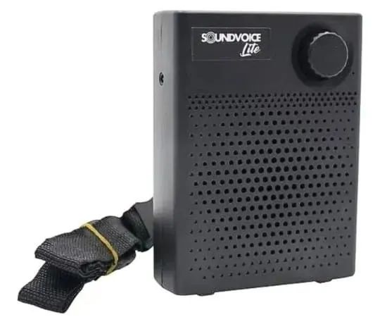 Microfone portátil com amplificador - Foto 2