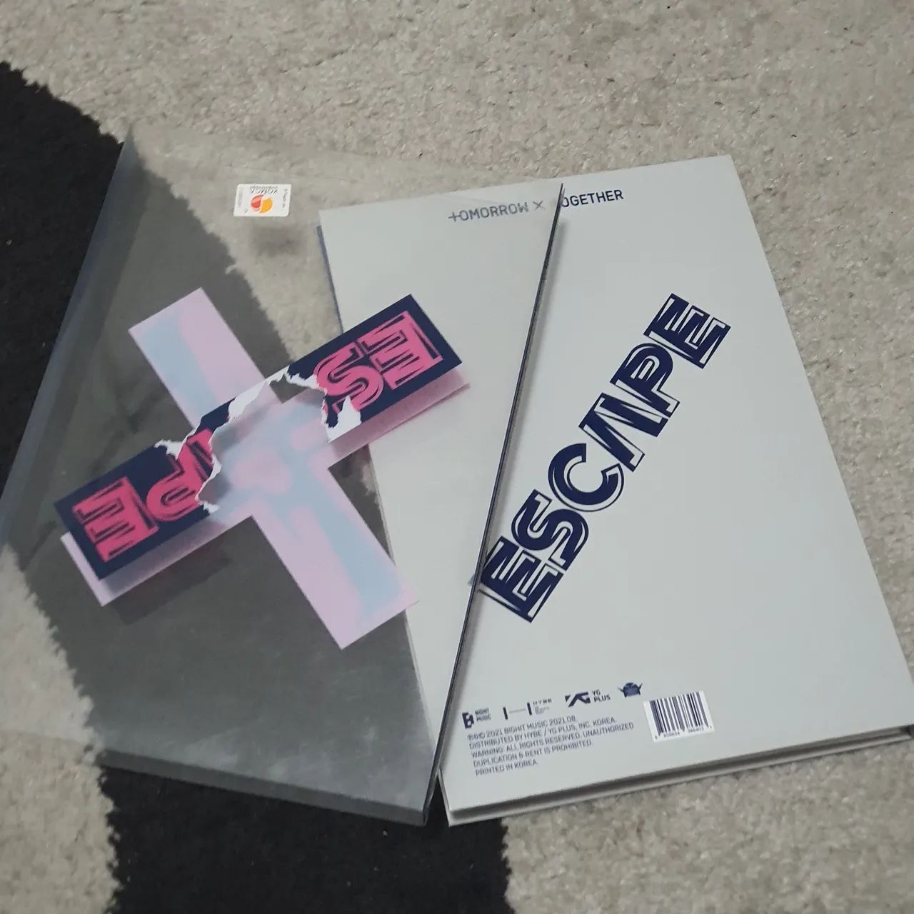 Álbum TXT Escape version - Tomorrow X Together - CDs, DVDs etc