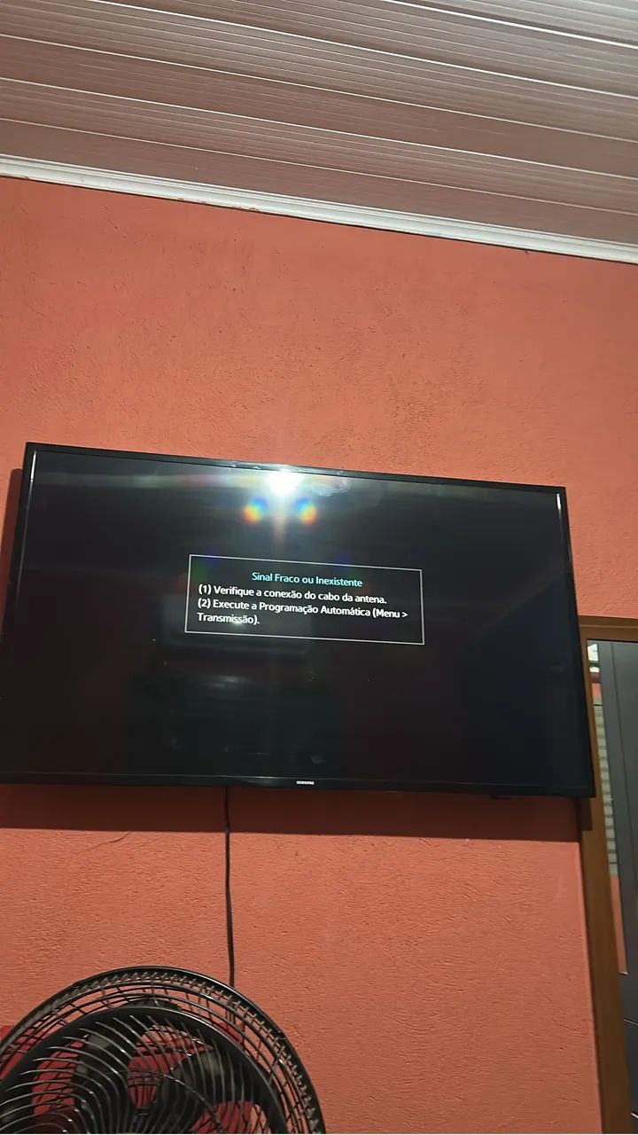 Tv Samsung, 50 polegadas, seminova. - Foto 3