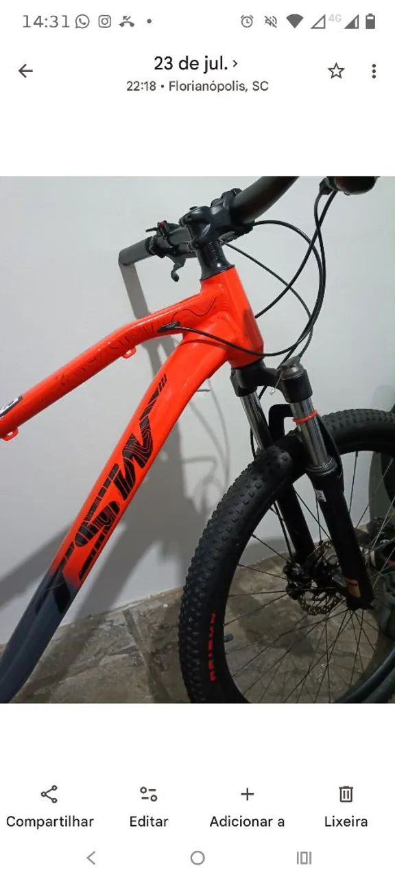 Bicicleta Tsw grau estilo vikking  gios  - Foto 3