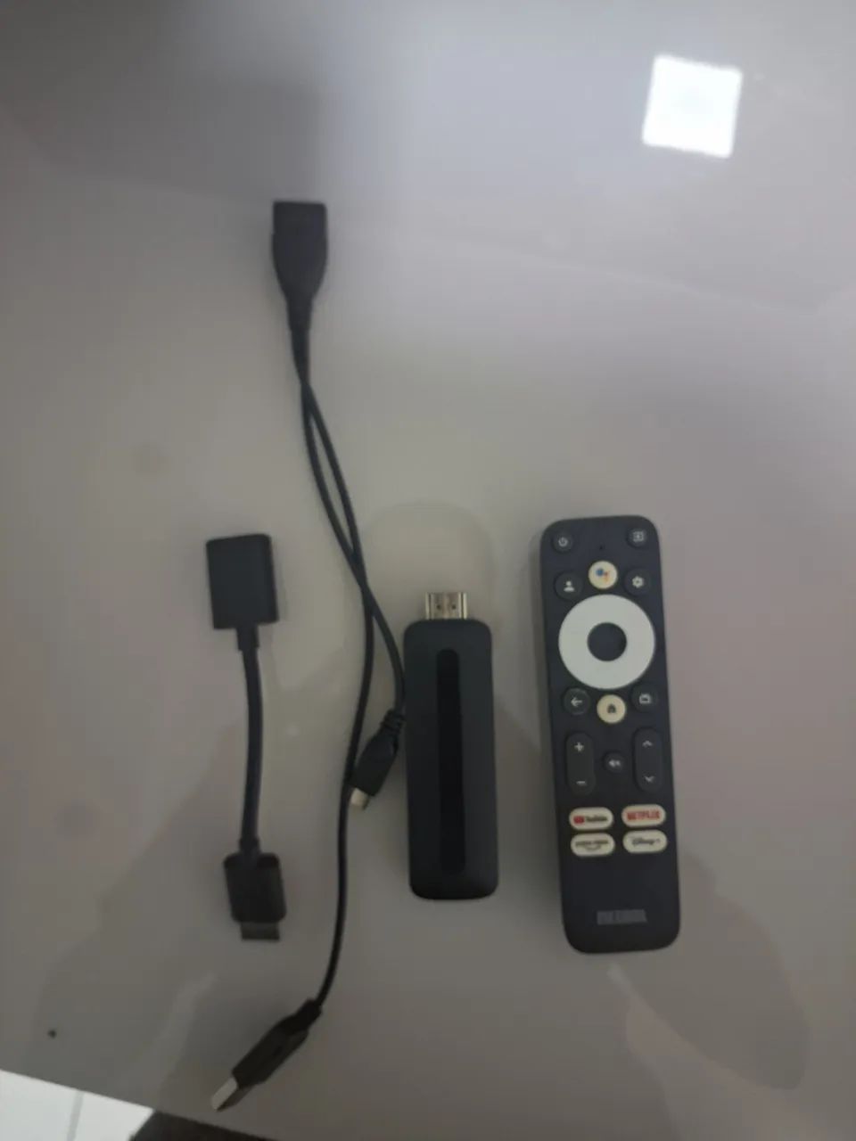 Mecool KD3 Android TV Stick - Smart TV Oficial - Completo - Foto 5