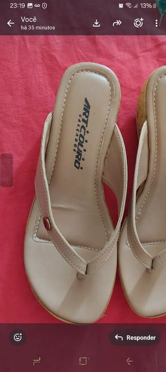 Sandalia artecouro 37 - Foto 2