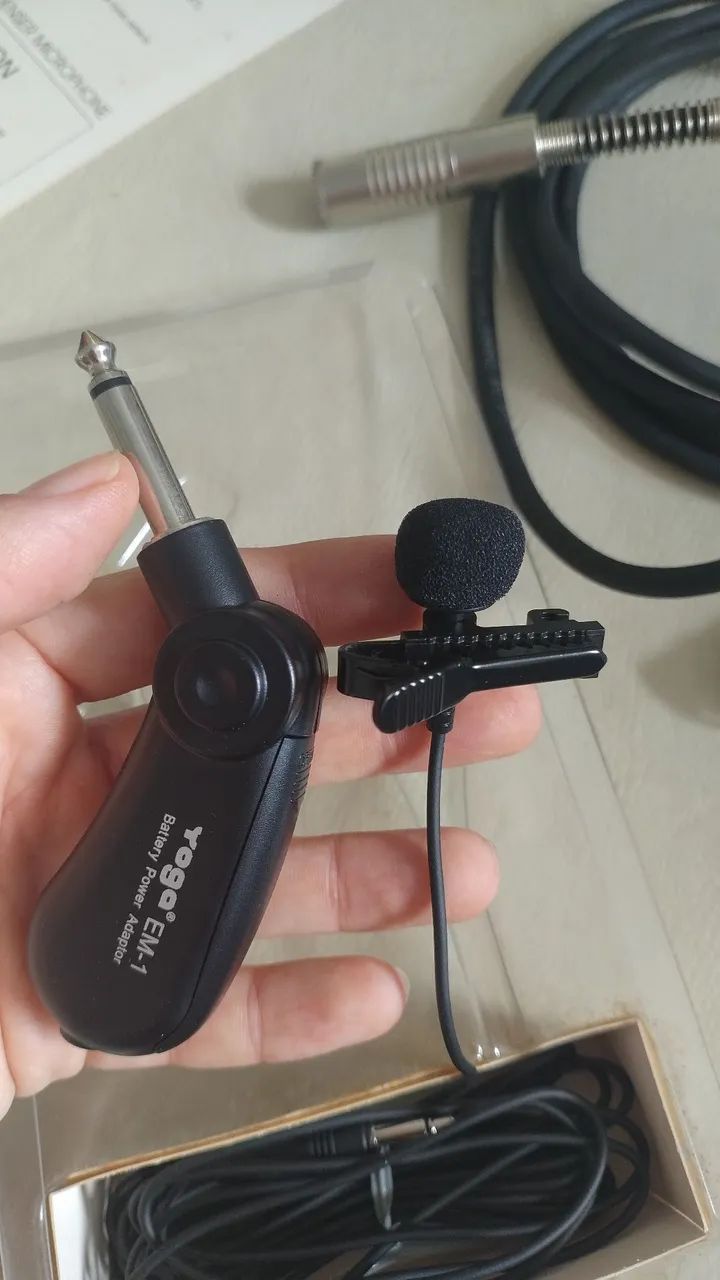 Microfone lapela omni direcional (Novo)  - Foto 3