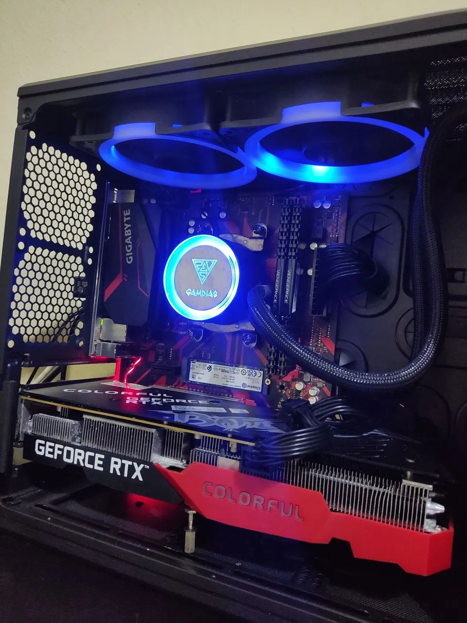 Pc Gamer- Ryzen 7 5700X3D + RTX 3060 TI - Computadores e Desktops