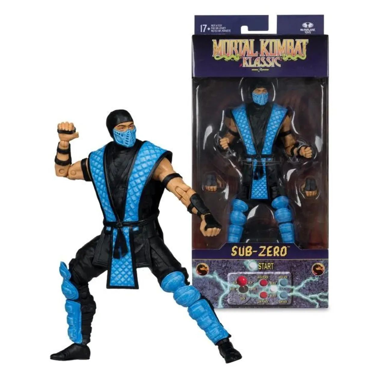 Mortal Kombat Klassic Sub-zero 7" McFarlane 