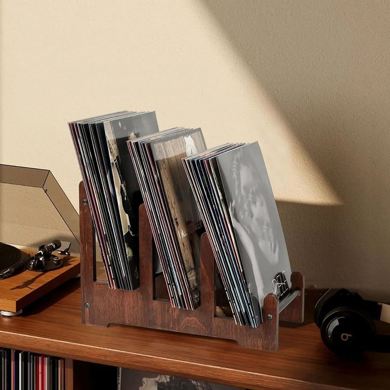 Suporte para Discos de Vinil<br> - Foto 5