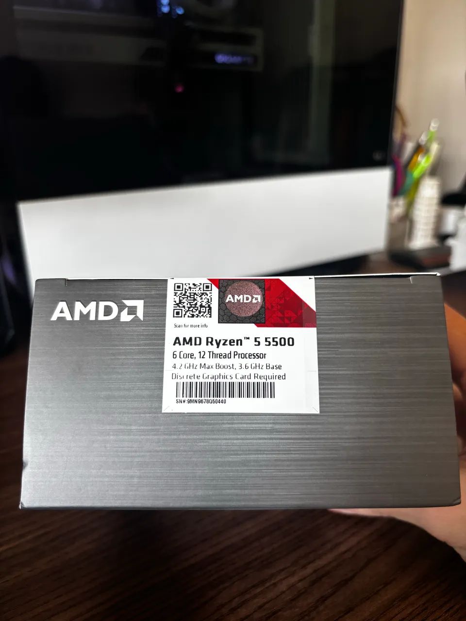 Processador AMD Ryzen 5500 - NOVO E LACRADO - Foto 4
