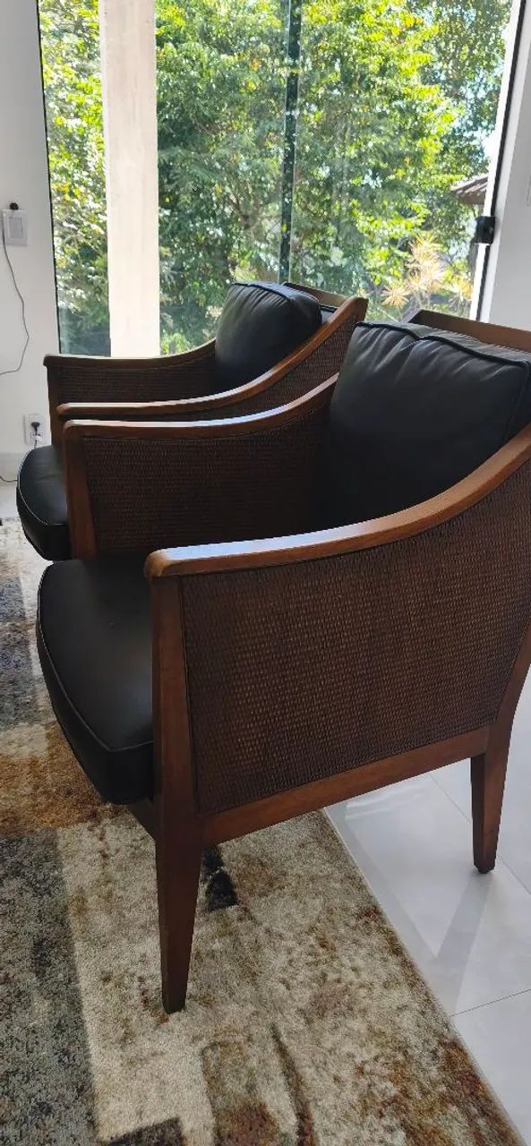 Poltronas em madeira  - Foto 2