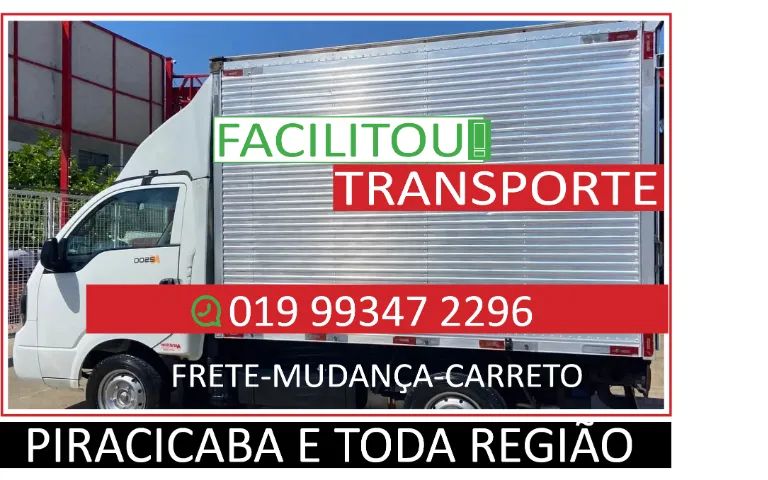 Frete Carreto Mudanças Piracicaba Região Interio de São Paulo e Capital