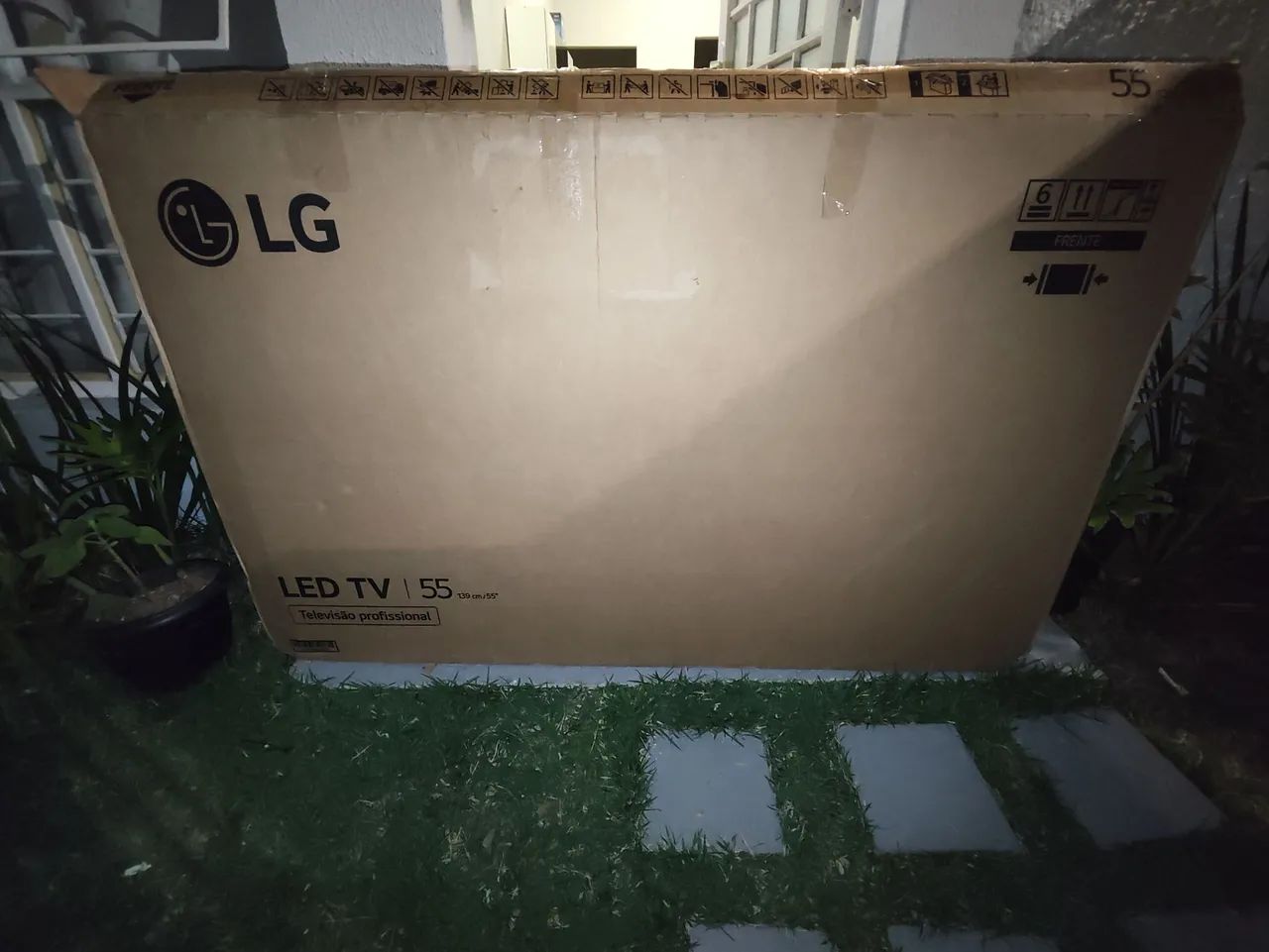 CAIXAS TV DE PAPELÃO PARA MUDANÇA - 43 E 55 POLEGADAS - Foto 2