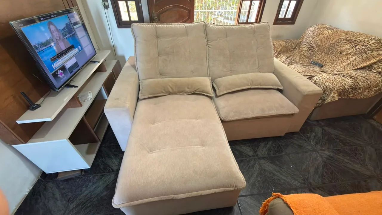 Sofá Retrátil reclinável para 3 pessoas - Foto 2