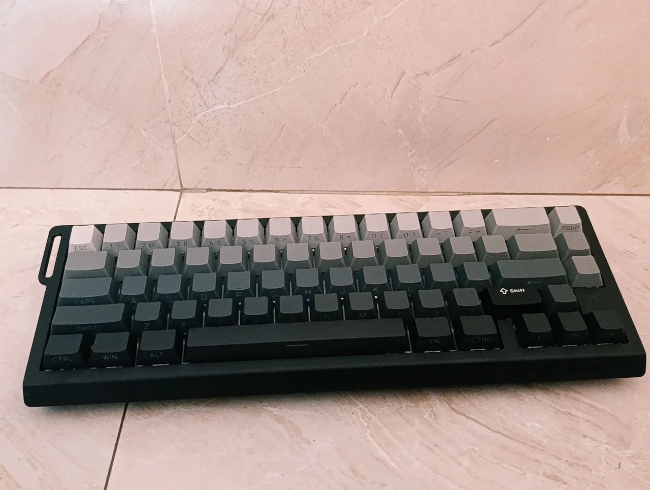 Teclado magnético attack shark x68 he com caixa - Foto 3