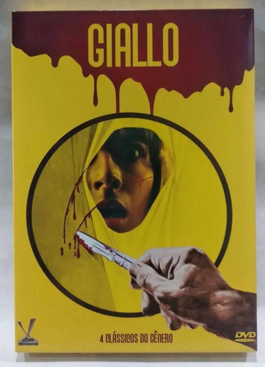 dvd giallo vol 1 versatil 4 clássicos