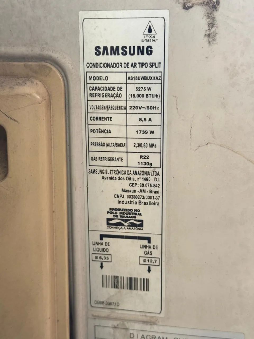 2 Ar condicionado Samsung e Mídia 220v - Foto 3