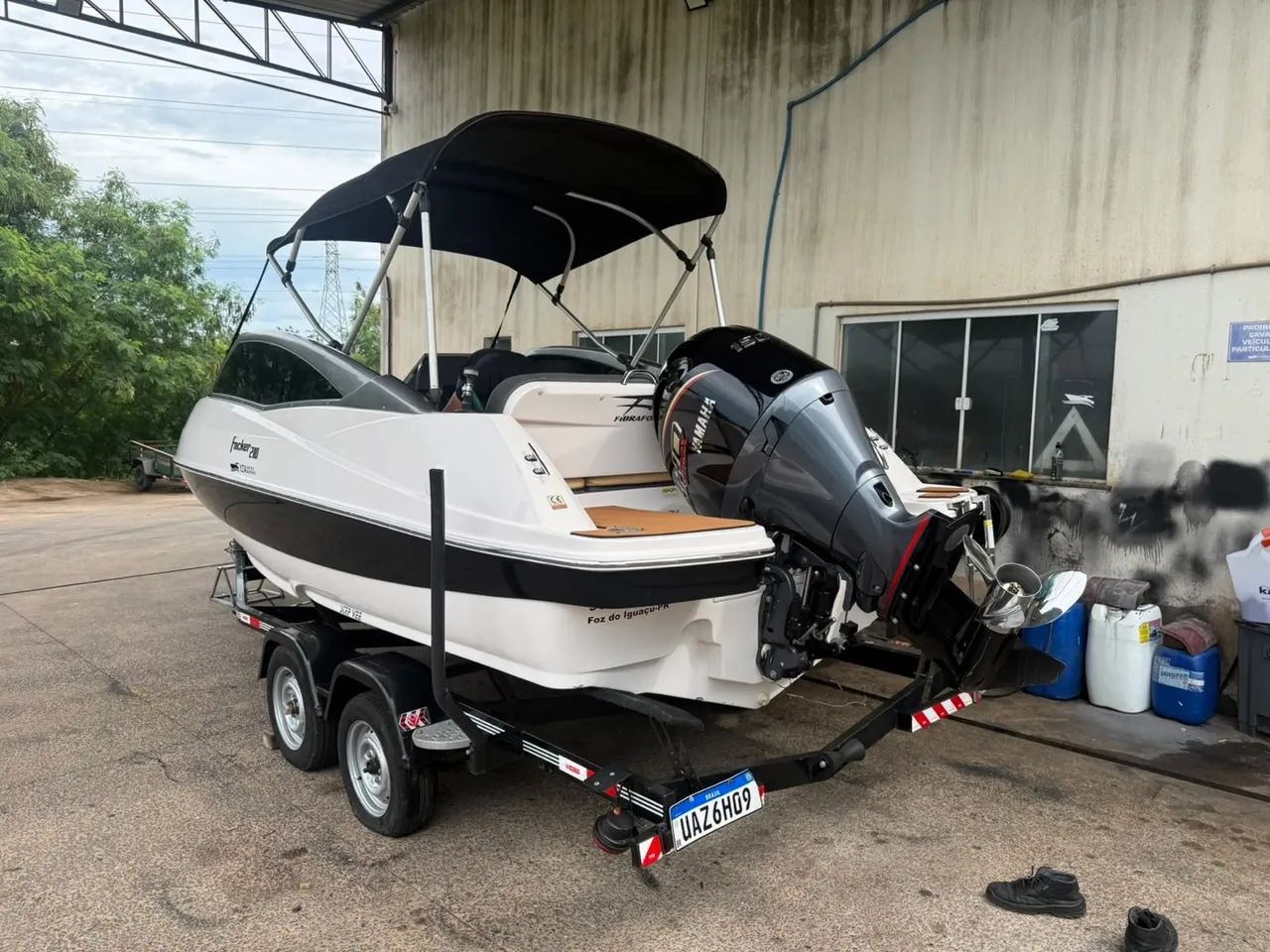 Lancha Focker 210 + 150hp Vmax - Foto 3