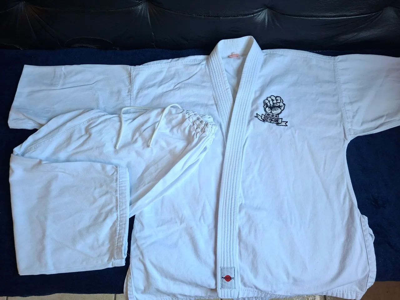 KIMONO + CALÇA KARATE BRANCO - Foto 2